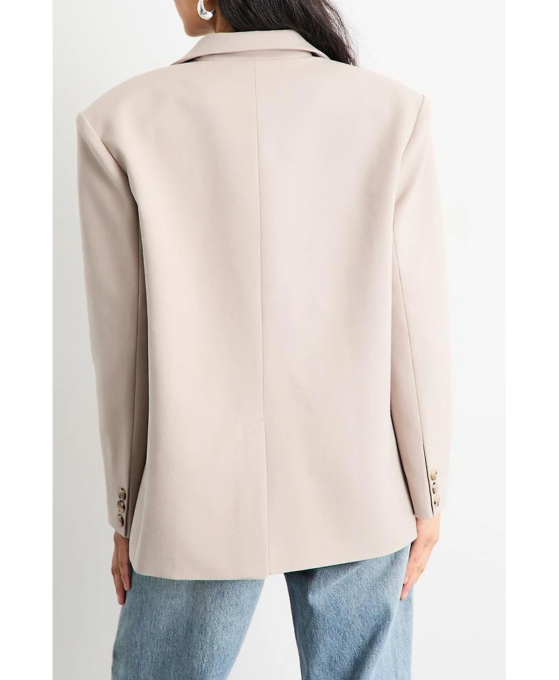 Warehouse Women's Oversized Single Breasted Blazer