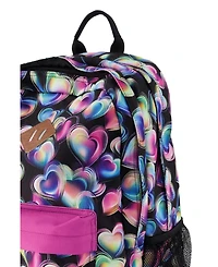Deux par Deux Little Girl Hearts Lightweight Spacious Backpack