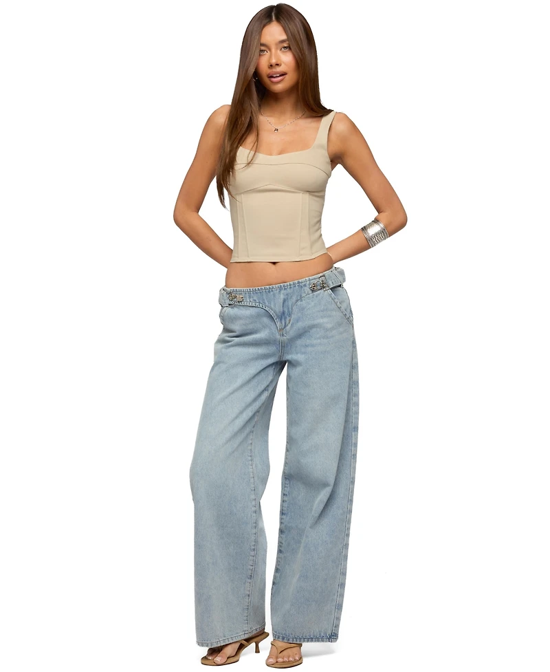 Edikted Women's Awnya Structured Corset