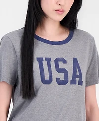 Lucky Brand Women's Usa Classic Crewneck T-Shirt