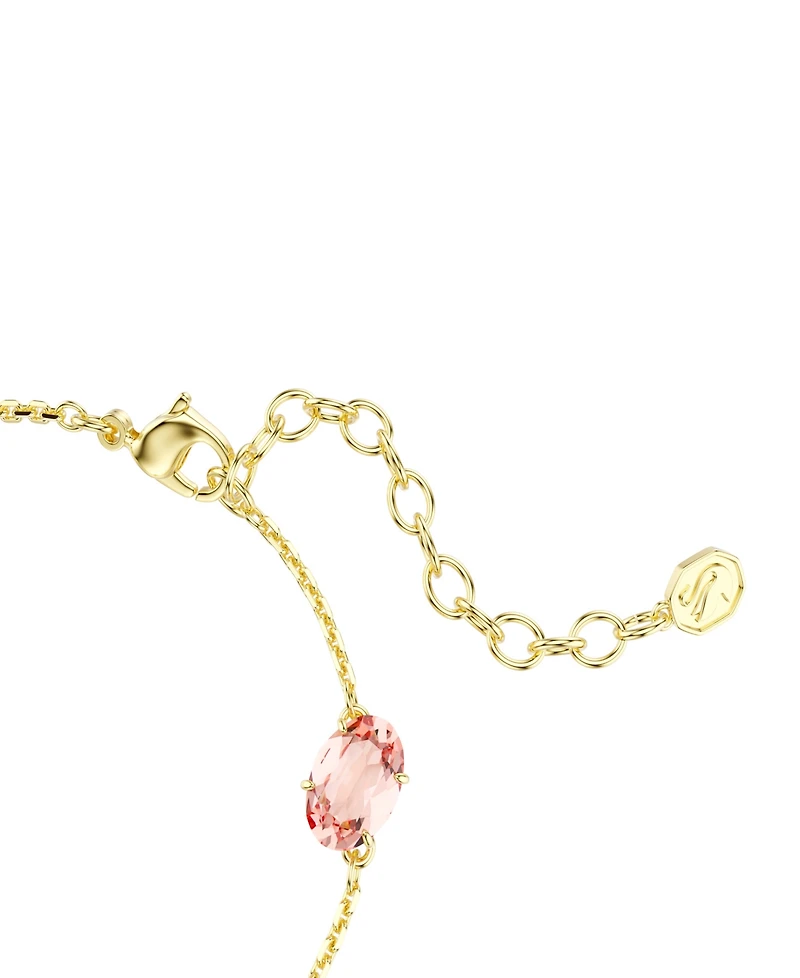 Swarovski Gold-Tone Plated Gema Bracelet