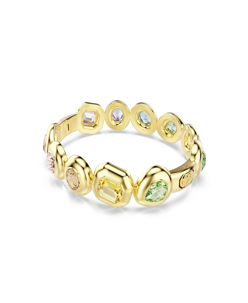 Swarovski Gold-Tone Plated Gema Bangle Bracelet