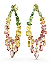 Swarovski Gold-Tone Plated Gema Drop Earrings