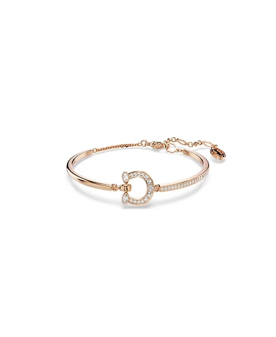Swarovski Rose Gold-Tone Plated Symbolica Bangle Bracelet