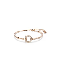 Swarovski Rose Gold-Tone Plated Symbolica Bangle Bracelet