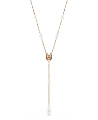 Swarovski Rose Gold-Tone Plated Symbolica Y Necklace