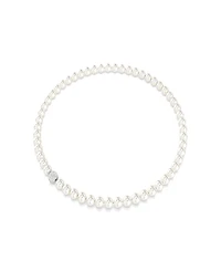 Swarovski Rhodium-Plated Matrix Necklace