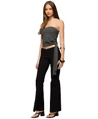 Edikted Women's Margotte Striped Strapless Top