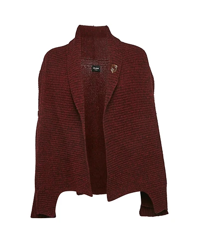 Pre-Owned Zadig & Voltaire Women's Voltaire Burgundy Rib Knit Sweater