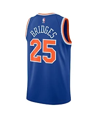 Nike Men's and Women's Mikal Bridges Blue New York Knicks 2024 Offseason Addition Swingman Jersey