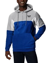 Columbia Men's Blue New York Knicks Lodge Quarter-Zip Hoodie