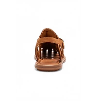 Forever & Always Shoes Women's Alone Leather Gladiator Sandal