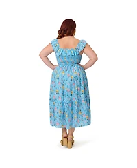 Unique Vintage Plus 1960s Midi Dress