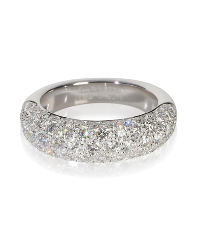 Pre-Owned Cartier White Gold Diamond Mimi Star Ring