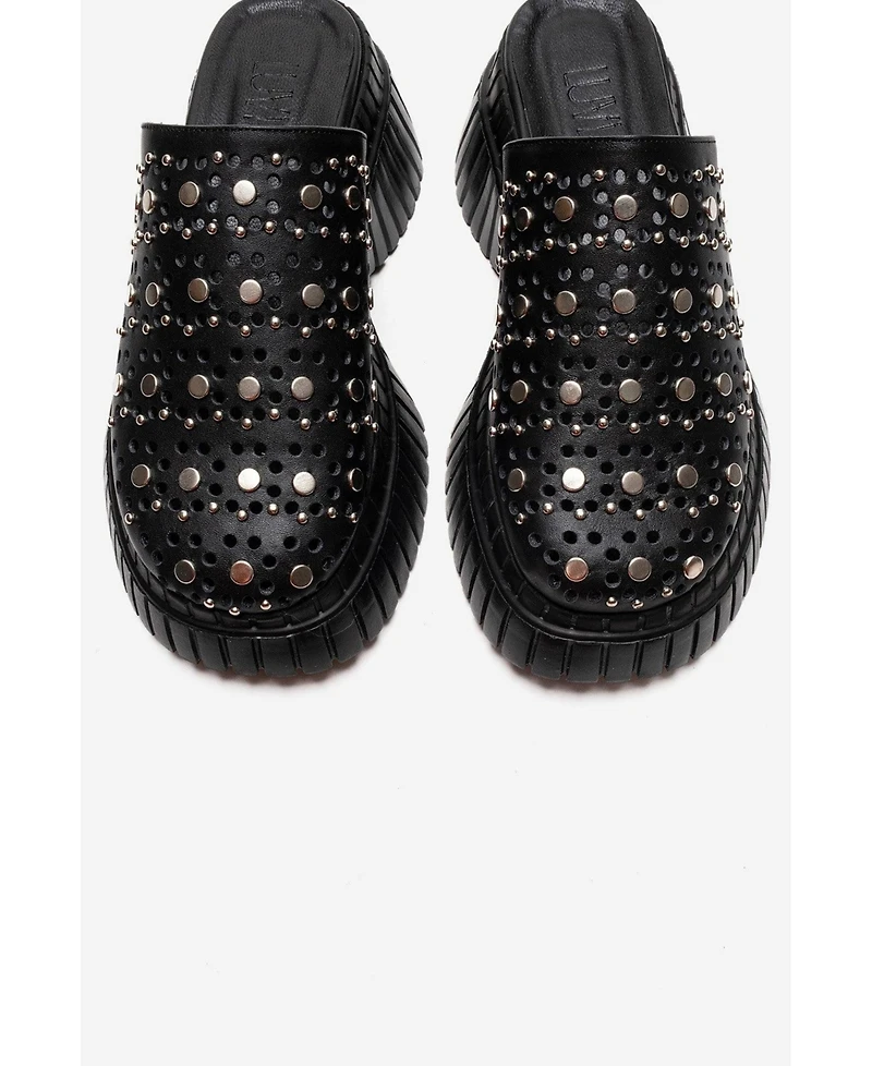 Forever & Always Shoes Harlow Leather Platform Sandal