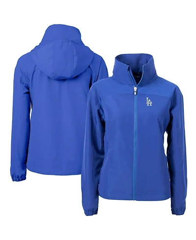Cutter & Buck Women's Los Angeles Dodgers Charter Eco Full-Zip Jacket