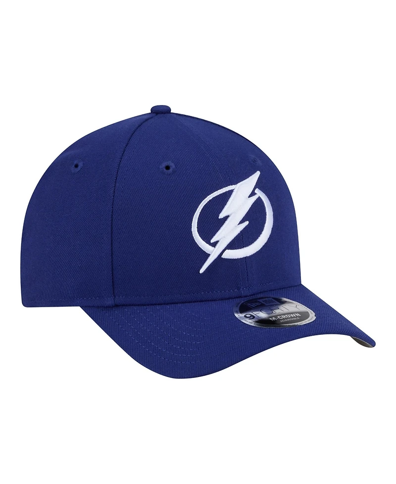 New Era Men's Blue Tampa Bay Lightning 9FORTY M-Crown Adjustable Hat