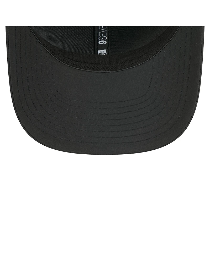 New Era Men's Black Washington Capitals Sport Vented 9SEVENTY Rope Adjustable Hat