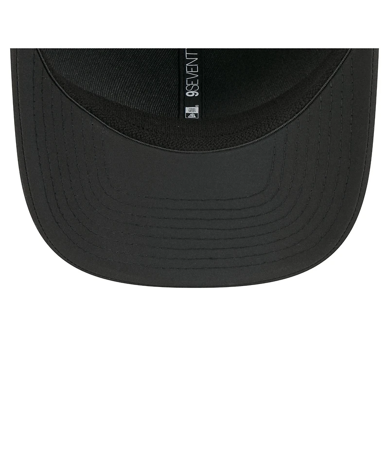 New Era Men's Black Seattle Kraken Sport Vented 9SEVENTY Rope Adjustable Hat