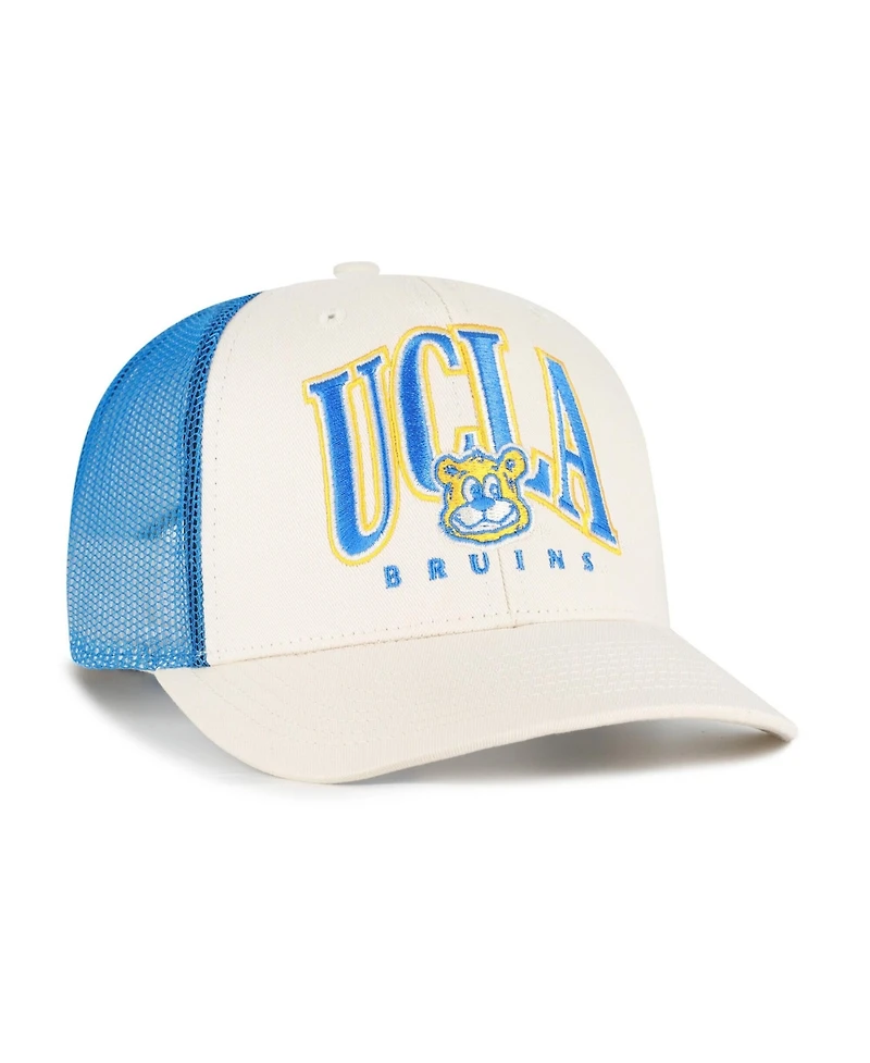 '47 Brand Men's Natural Ucla Bruins Drawbridge Trucker Adjustable Hat