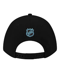 New Era Men's Black Utah Mammoth 9FORTY M-Crown Adjustable Hat
