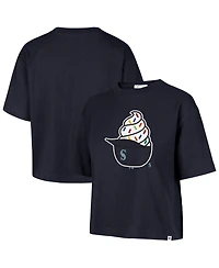 '47 Brand Women's Navy Seattle Mariners Ice Cream Helmet T-Shirt
