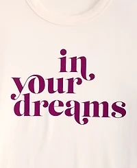 State of Day Women's Solid Baby Sleep Tee, Xs-3X, Macy's Exclusive