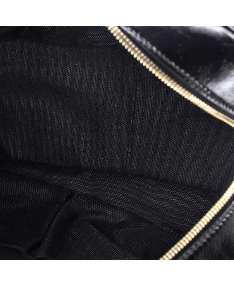 Pre-Owned Gucci Medium Soho Chain Zip Shoulder Bag Patent