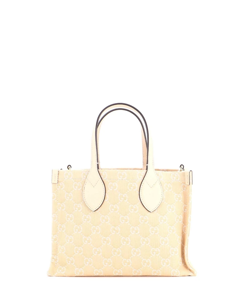 Pre-Owned Gucci Medium Ophidia Shopper Tote Gg Denim