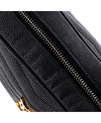 Pre-Owned Saint Laurent Mini LouLou Crossbody Bag Matelasse Chevron Leather