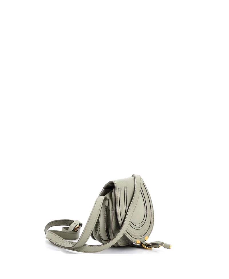 Pre-Owned Chloe Mini Marcie Crossbody Bag Leather