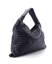 Pre-Owned Bottega Veneta Large Hop Hobo Intrecciato Leather