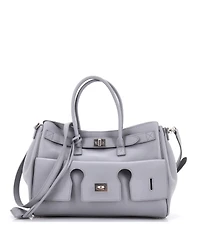 Pre-Owned Balenciaga Small Bel Air Carry All Bag Leather