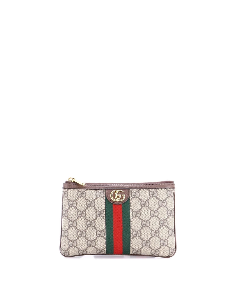 Pre-Owned Gucci Ophidia Heart Utility Double Belt Bag Gg Coated Canvas