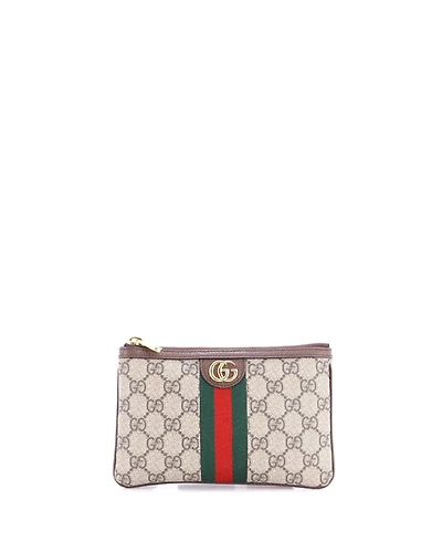 Pre-Owned Gucci Ophidia Heart Utility Double Belt Bag Gg Coated Canvas