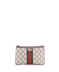 Pre-Owned Gucci Ophidia Heart Utility Double Belt Bag Gg Coated Canvas
