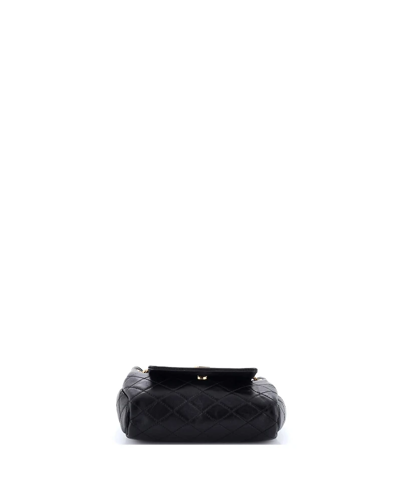 Pre-Owned Saint Laurent Mini Nolita Satchel Quilted Leather