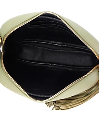 Pre-Owned Saint Laurent Mini Lou Camera Bag Matelasse Chevron Leather