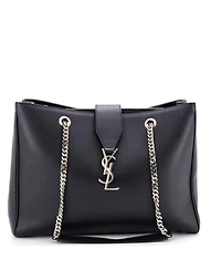 Pre-Owned Saint Laurent Large Classic Monogram Shopper Leather