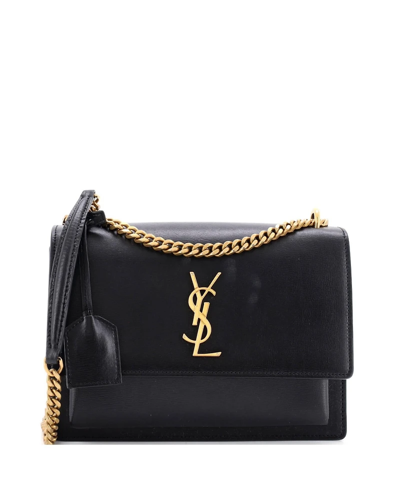 Pre-Owned Saint Laurent Medium Sunset Crossbody Bag Leather