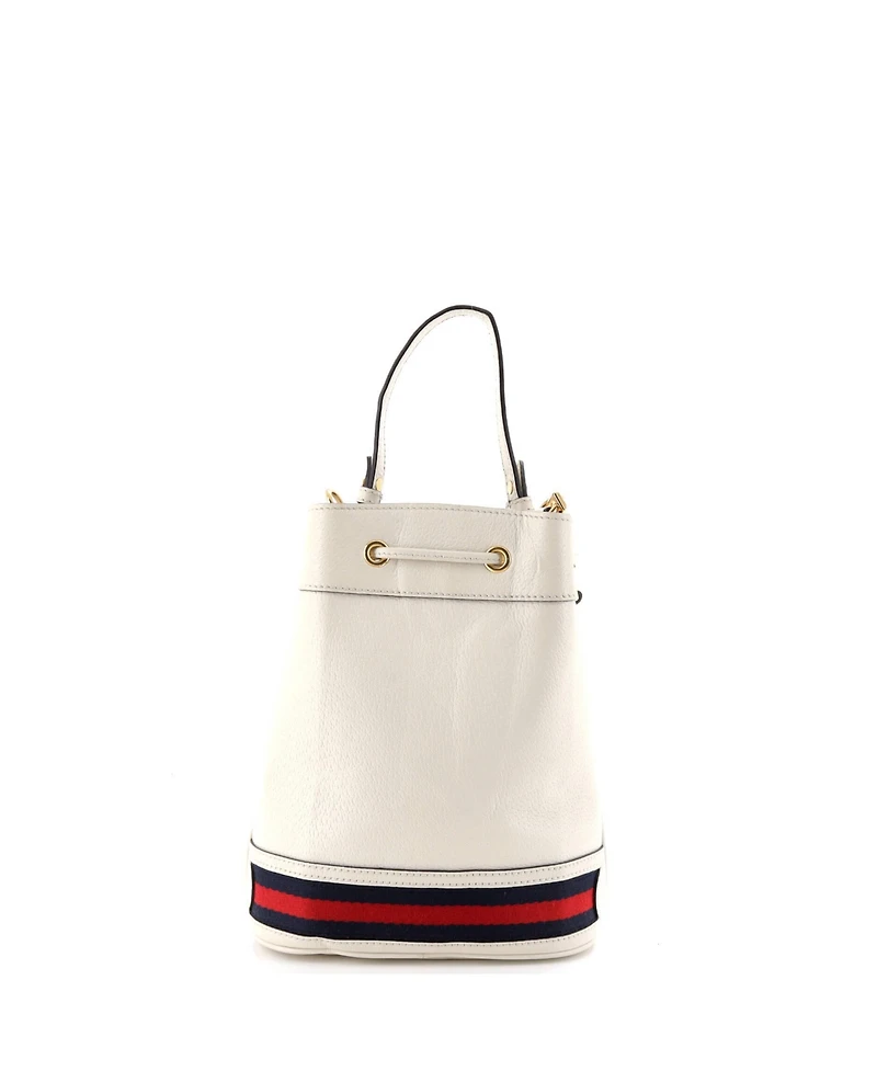 Pre-Owned Gucci Small Ophidia Bucket Bag Leather
