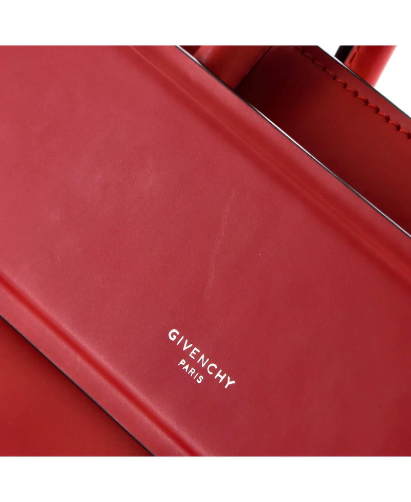 Pre-Owned Givenchy Mini Horizon Satchel Leather