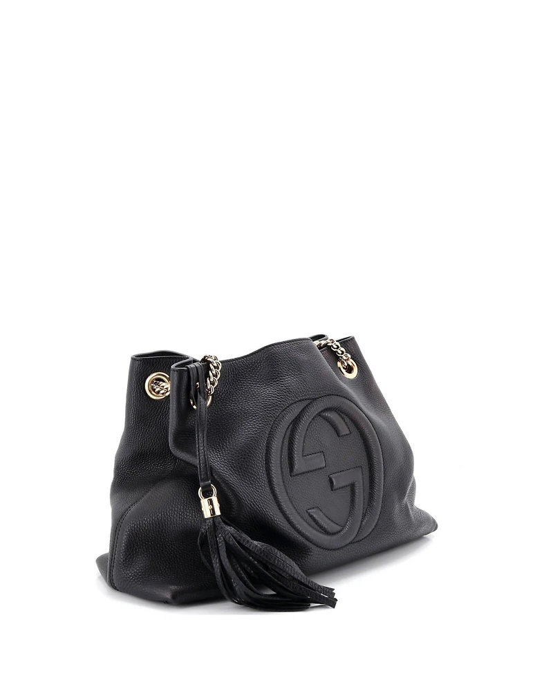Pre-Owned Gucci Medium Soho Chain Strap Shoulder Bag Leather