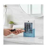Pursonic The Ultimate Professional Nail Care Duo 4-Piece Precision Trimming Set and Professional Manicure and Pedicure Kit