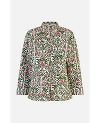 Yumi Women's Long Sleeve Reversible Quilted Jacket