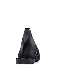 Pre-Owned Prada Triangle Logo Sling Bag Leather