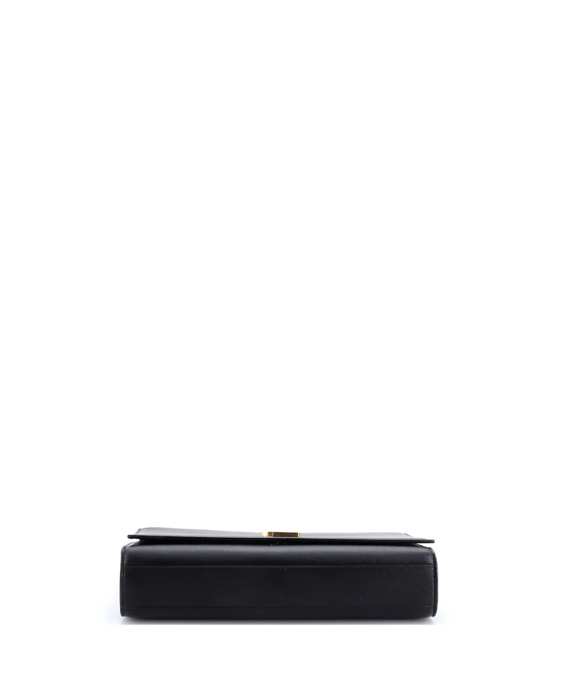 Pre-Owned Saint Laurent Large Classic Monogram Crossbody Bag Grainy Leather