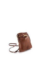 Pre-Owned Miu Miu Mini Aventure Pouch Leather