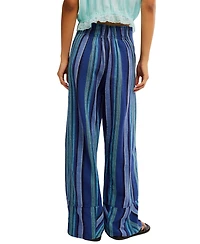 Free People Women's Days End Solar Stripe Wide-Leg Pants