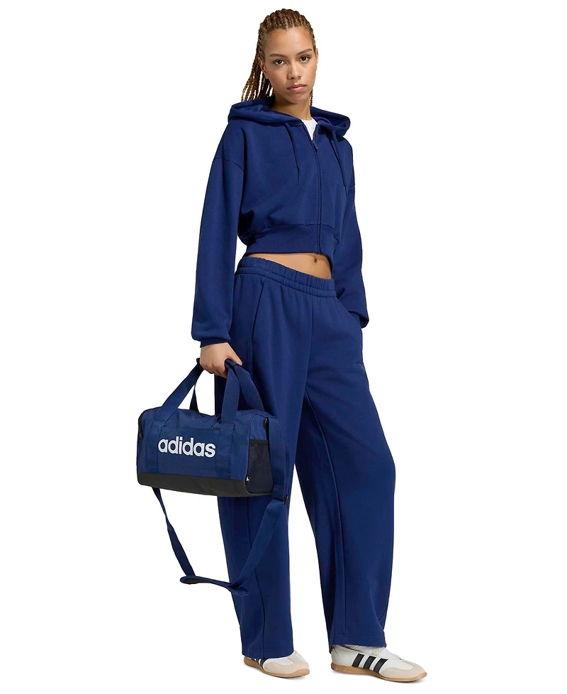 adidas Womens Essentials Contemporary Fleece Full-Zip Hooded Jacket